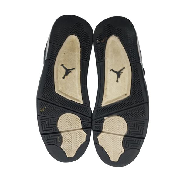 NIKE AIR JORDAN DUB ZERO! BLACK, GRAY, WHITE OREO BASKETBALL SNEAKERS! SZ 10.5 - Picture 10 of 11